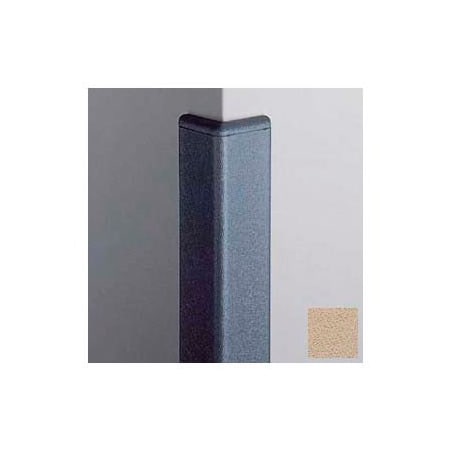 Pawling Surface Mounted Corner Guard 90Deg, 2'' Wings, 12'H W/ Caps, Tan CG-20-12-3